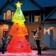 クリスマス・モード突入！リモコンで膨らむクリスマスツリーで自宅を彩る